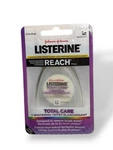 1 X Reach Listerine Total Care + Whitening Floss, Fresh Mint Flavor, 30YD. Fixed Price $17.99.