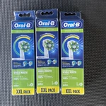 Lot Of 3 Oral Cross Action Electric Toothbrush Heads Xxl Pack 8 Count New. Fixed Price $39.99.