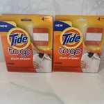 2 Packs Tide To Go Stain Remover With 4 Erasers Each. Fixed Price $19.99.