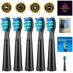 Replacement Toothbrush Heads For Fairywill FW507/508/551/515, Gentle Care 5-PACK. Fixed Price $15.29.