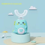 Children U-shaped Electric Toothbrush 360 Degrees Smart Cartoon Kids Silicone. Fixed Price $11.49.