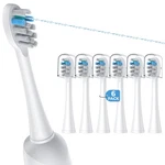 Fitmount Toothbrush Replacement Heads 1 Count (pack Of 6), White. Fixed Price $27.02.