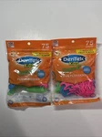 Lot Of 2 Dentek Kids Picks Fruit Flavored Fun Flossers - X 75 Count. Fixed Price $10.00.