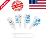 4 Pcs Electric Toothbrush Replacement Heads Sensitive Dual Clean Rotating Sets. Fixed Price $17.99.