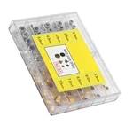 100PCS Brass Crown Watchmaker Repair Spare Parts Silver&gold Heads Box. Fixed Price $12.99.
