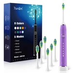 Clean Teeth For 120 Days - 7AM2M Sonic Toothbrush 40000VPM Purple. Fixed Price $51.99.