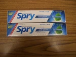 Pack - Spry With Fluoride Anti Cavity Toothpaste,peppermint 5 Oz Exp 9/2027. Fixed Price $19.50.
