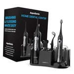 Home Dental Center Rechargeable Power Toothbrush & Smart Water Flosser - Black. Fixed Price $85.75.