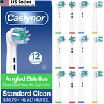 Caslynor Replacement Heads Compatible With Oral 12 Count (pack Of 1), White. Fixed Price $23.16.