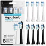 Aquasonic Duo 8-PACK Replacement Brush Heads Upgraded Proflex Hea.... Fixed Price $43.30.