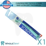 Curaprox Baby Ultra Soft Bristles Dental Toothbrush First Teeth 4 Years. Fixed Price $15.00.