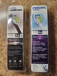 8 Philips Sonicare Brush Heads Diamond Clean HX6064 White 2 Black. Fixed Price $23.90.