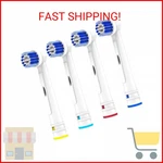 Replacement Toothbrush Heads Compatible With Oral Braun, 4 Pack Electric. Fixed Price $10.66.