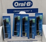 Oral-b Cross Action Replacement Brush Heads Black 10 Qty New Open Box. Fixed Price $24.50.