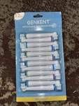 Genkent Replacement Toothbrush Heads Oral-b Compatible 12 Pack. Fixed Price $7.99.
