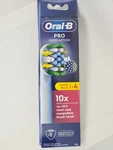 New Unopened Oral-b Pro Floss Action 4 Pack Replacement Toothbrush Heads White. Fixed Price $14.31.