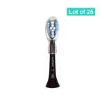 Lot Of 25 Genuine Philips Sonicare Diamondclean C3 Heads Black W/o Box. Fixed Price $149.95.