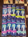 Oral Cross Action Electric Toothbrush White Color 10X3 Packs 30 Heads New. Fixed Price $18.00.