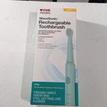 Cvs Wavesonic Rechargeable Toothbrush With Soft Bristles Green New Sealed Box. Fixed Price $16.00.