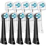 Intelligent Cleaning Io Replacement Heads 8 Count (pack Of 1), Black. Fixed Price $31.17.
