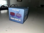 New Synoshi Spin Power Scrubber Round Brush Set Boxed. Fixed Price $27.99.