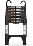 Telescoping Ladder 12.5FT 330LB Aluminum Lightweight Extension Silver Heavy Duty. Fixed Price $179.99.