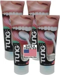 4 Pack Tung Tongue Gel Fresh Mint Cleaning Paste Bad Breath Odor Eliminator 3 Oz. Fixed Price $34.90.