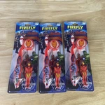 Marvel Iron Man Firefly Toothbrush W/mini Figurine And Cap Buddy (3 Pack). Fixed Price $12.00.