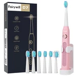 Fairywill Sonic Electric Toothbrush Usb Rechargeable With 6 Heads 5 Modes. Fixed Price $13.94.