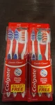 Colgate Classic Clean With Toothbrush 2 Pack Total 6. Fixed Price $15.69.