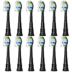 Bullnas Replacement Brush Heads Compatible With 12 Count (pack Of 1), Black. Fixed Price $26.81.