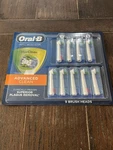 1 Pack Of 9 Oral-b Maxclean Advanced Toothbrush Heads Plague Removal New. Fixed Price $29.99.
