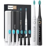 2 Pack Fairywill Sonic Electric Toothbrush Usb W/ 8 Head Travel Case Timer. Fixed Price $22.99.
