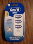 Volume 3 Pack Oral-b Glide Healthy Gums Unflavored Floss 54.6 Yds Each. Fixed Price $15.00.