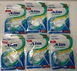 Aim Precision 6-PACK Flossers Angled Picks Shred Resistant Total 360. Fixed Price $13.99.