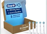 Oral-b Io Ultimate Clean Replacement Brush Heads, 5 Count. Fixed Price $44.00.