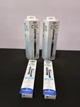 2 Pk Oral-b Clic Manual Toothbrush Black/chrome W/magnetic Holder + Heads. Fixed Price $39.50.