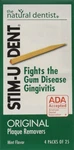 Stimudent Original Plaque Removers Mint 100 Toothpicks. Fixed Price $9.01.