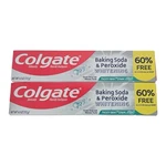 2 Pk -colgate Baking Soda & Peroxide Whitening Frosty Mint Stripe Toothpaste 4OZ. Fixed Price $11.00.