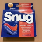 1 X Snug Denture Cushions Large Size 2 New Htf Discontinued Rare. Fixed Price $298.00.