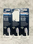 New! 3- Pack Medium Walgreens Smilesonic Brush Heads. Flexible. Targets Plaque.. Fixed Price $12.48.