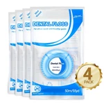 4 Pack Reach Mint Waxed Dental Floss - 55 Yard. Fixed Price $11.99.