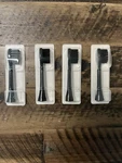 New Gleem Electric Toothbrush Replacement Heads 4 Pack Soft Bristles White. Fixed Price $10.99.