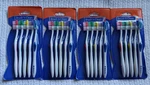 Custom Quest Clean Toothbrush Soft Nylon Bristle Wholesale 5 Pk Lot 4. Fixed Price $19.99.