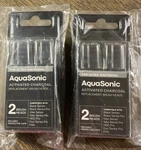 Aquasonic Pulse Activated Charcoal Replacement Brush Heads Ultra Whitening 4PK. Fixed Price $9.59.