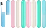 12 Pack Toothbrush Cases Holder For Travel,bathroom,school, Container. Fixed Price $9.99.