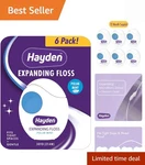 Expanding Dental Floss. Expands To Clean Between Tight Teeth. 6 Pack Value. F.... Fixed Price $46.99.