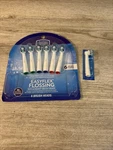 Berkley Jensen Easy Flex Flossing Replacement Brush Head, 6 Pk. + 1 Oral-b. Fixed Price $20.00.