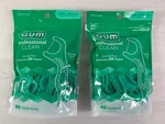 Sunstar Gum Professional Clean Flosser Picks 90 Ct Lot 2 Bags. Fixed Price $17.95.