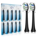 Toothbrush Replacement Heads Compatible With 10 Count (pack Of 1), Black. Fixed Price $13.35.